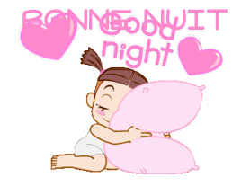 gif bonne nuit calin